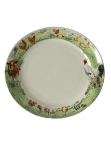 Wiebe van der Zee Bord 18cm Koe Kip Wiebe's Farm