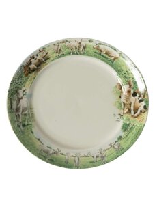 Wiebe van der Zee Bord 21cm Geit Varken Wiebe's Farm