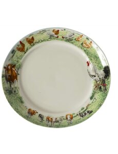 Wiebe van der Zee Bord 21cm Koe Kip Wiebe's Farm