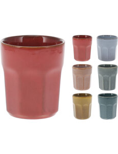 Beker Porselein 280ml 6ASS