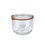 Weck Inmaakglas tulp 500 ml set 4 stuks