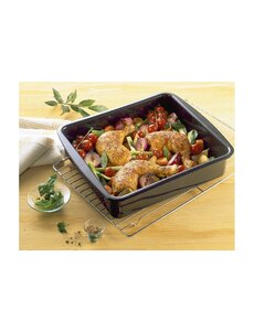 Kaiser Braadslede-Taartvorm rechthoekig 36x30x8cm