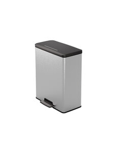 Curver Pedaalemmer 2x 26L Decobin duo grijs  Curver