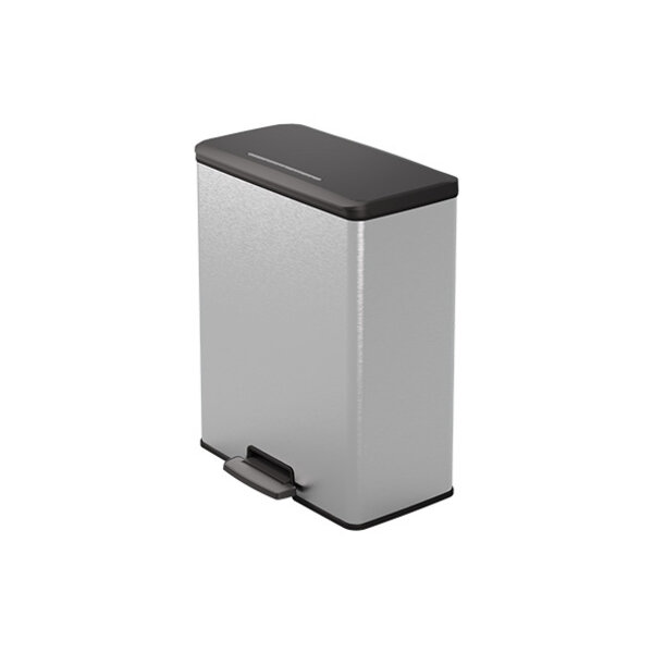 Curver Pedaalemmer 2x 26L Decobin duo grijs  Curver