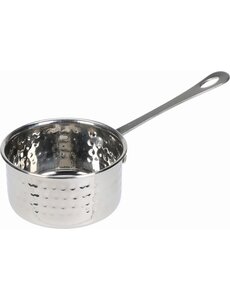 Excellent Houseware Mini-Steelpannetje 10cm Gehamerd