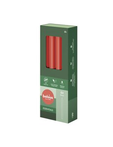 Bolsius Dinerkaarsen 8 stuks delicate red
