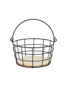  Mand metaal met handvat diameter 19cm