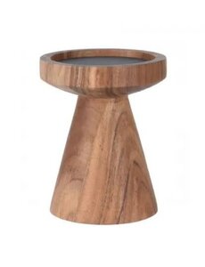  Kandelaar hout 10x13cm