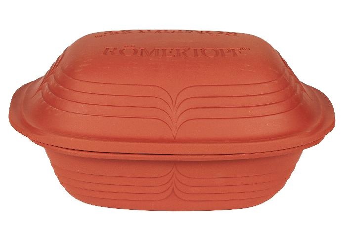 Römertopf 6-persoons tot 5kg Modern — Inhoud: 5 kg Afmetingen: 39 x 27 x 19,5 cm (LxBxH) Eenvoudig schoon te maken met de hand …