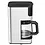 Inventum Koffiezetapparaat 1,5L rvs met glazen kan