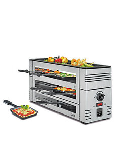 Spring Pizza Raclette 6-persoons zilver