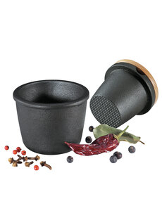 Zassenhaus Vijzel gietijzer diameter 8cm