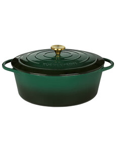 Kuchen Profi Braadpan 33cm ovaal racing green PROVENCE Küchenprofi