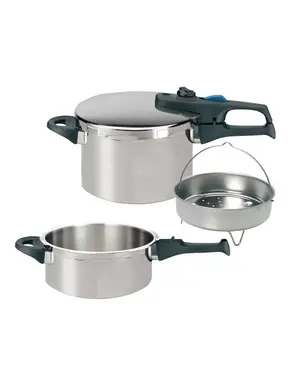Elo Snelkookpannenset 3L + 6L Praktica XL