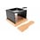 Cosy & Trendy Raclette vierkant 1 persoon + spatel Aspen