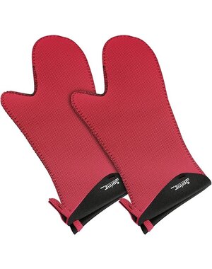 Spring Ovenhandschoenen lang rood/zwart 2 stuks Spring