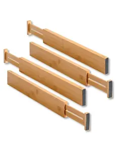 Kesper Ladeverdeler set/4 bamboe