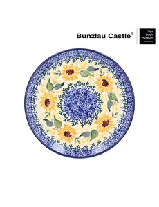 Bunzlau Castle Gebaksbord 16cm Sunflowers Van Gogh