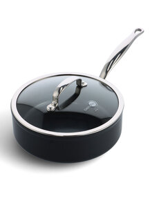 Greenpan Hapjespan met deksel 24cm Barcelona Pro