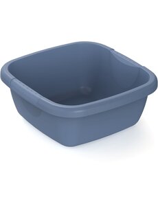 Rotho Afwasbak 8 liter vierkant blauw
