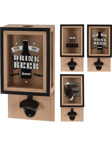 Home & Styling Opener en kurkhouder 3assorti