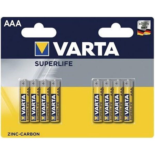 Varta Batterij 8xAAA Superlife blister Varta