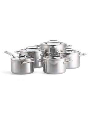 BK Cookware Kookset 5-delig BK Twist met afgietsysteem