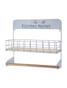 Keukenpapier houder wit