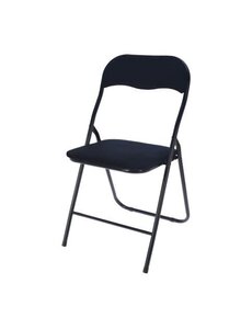  Vouwstoel fluweel blauw