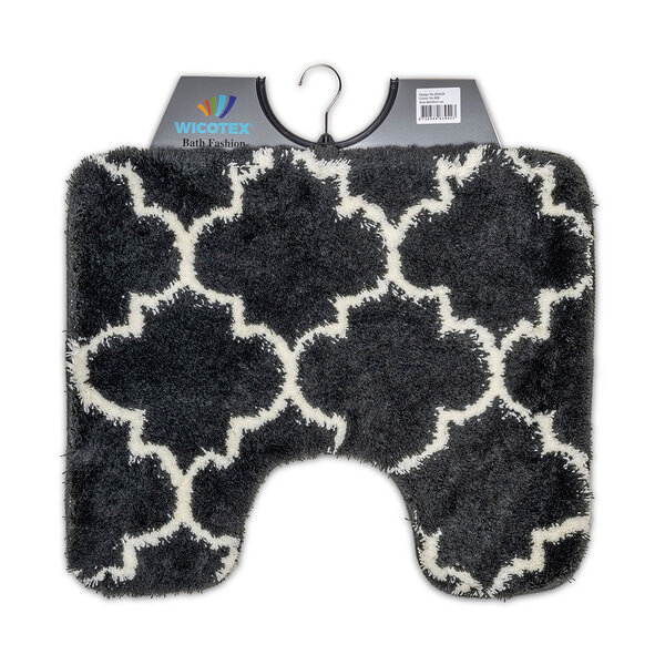 Wicotex Toiletmat Marseille antraciet 50x60cm