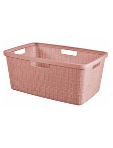Curver Wasmand Jute Rose Dawn 46L