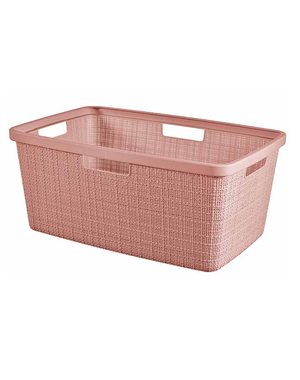 Curver Wasmand Jute Rose Dawn 46L