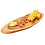Kesper Snij- en Serveerplank acacia 40x16x1,8cm