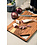 Kesper Snij- en Serveerplank acacia 35,5x25,5x1,7cm