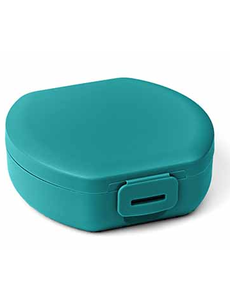  Snackbox rond small zeegroen Amuse