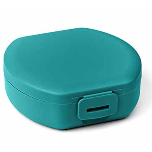 Snackbox rond small zeegroen Amuse