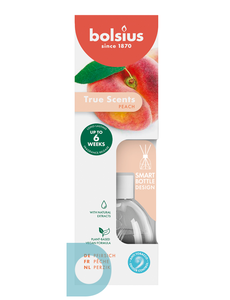 Bolsius Geurstokjes peach 60ml