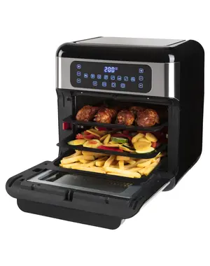 Inventum Airfryer oven - Inhoud 12 liter - Zwart/RVS