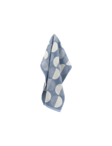 Bunzlau Castle Keukendoek Dots Grijs Blauw