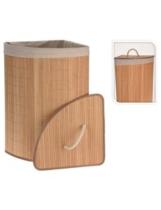 Bathroom Solutions Wasmand bamboe hoekig