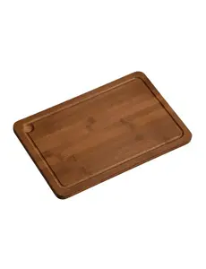 Kesper Snij- en serveerplank donker bamboe 25x38x1.6cm