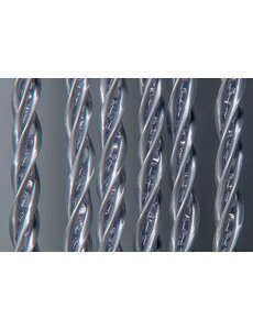 Wicotex Vliegengordijn Orchidea transparant/grijs 90X220cm