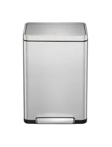 EKO Pedaalemmer 20+20L EKO X-Cube Mat RVS