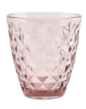 Salt en Pepper Glas 22cl roze Prisma set/4