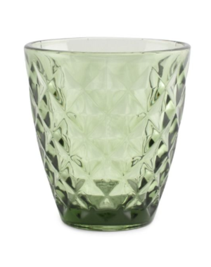 Salt en Pepper Glas 22cl groen Prisma set/4