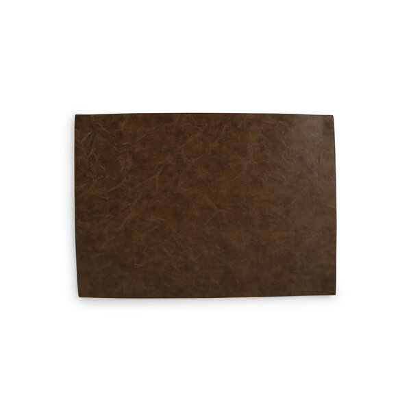 Salt en Pepper Placemat 43x30cm lederlook bruin vague Tabletop