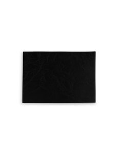Salt en Pepper Placemat 43x30cm lederlook zwart vague Tabletop