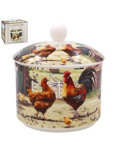 Lesser & Pavey Suikerpot Haan & Hen