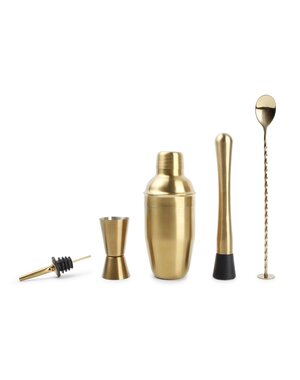 Salt en Pepper Cocktailset 7-delig goud