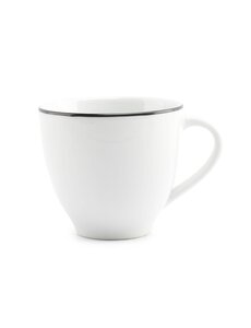 BonBistro Kop 20cl black rim Basic White